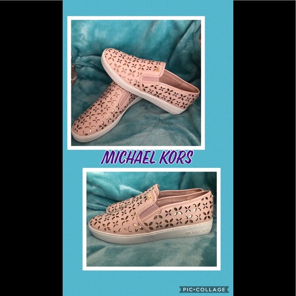 Michael Kors Shoes - Michael Kors Leather Slip Ons